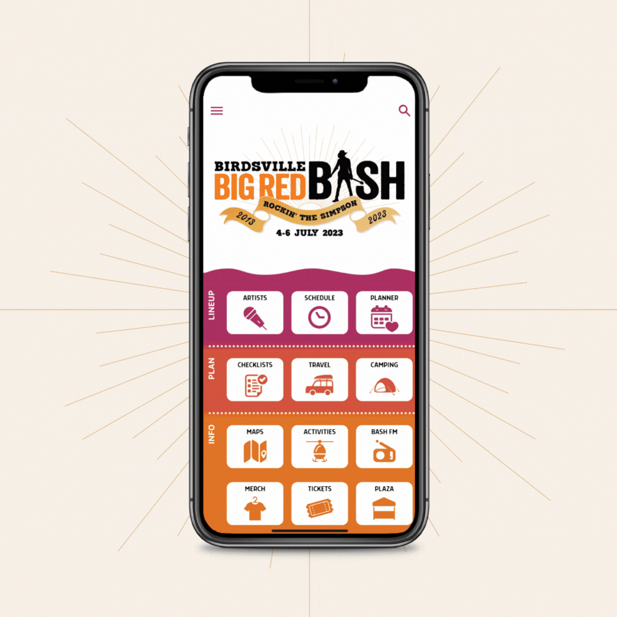 The 2023 Bash App is here! Big Red Bash